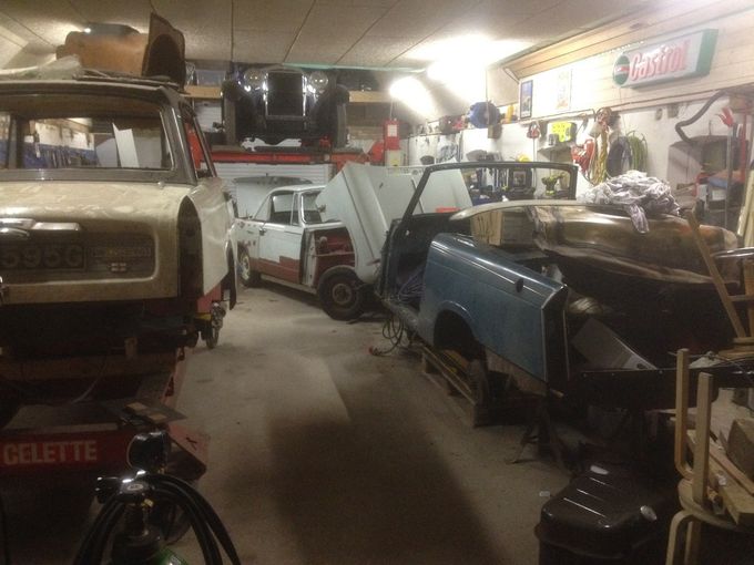 Der var engang en garage i Albertslund.